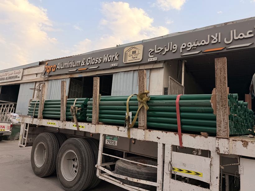 Powder coated steel & aluminium — Iqra Powder Coating, Mussafah Abu Dhabi