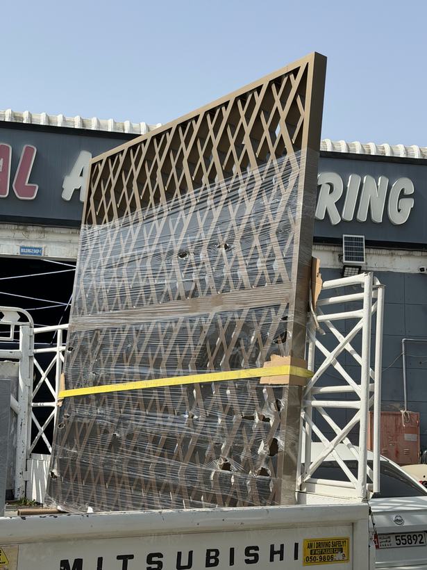 Powder coated steel & aluminium — Iqra Powder Coating, Mussafah Abu Dhabi