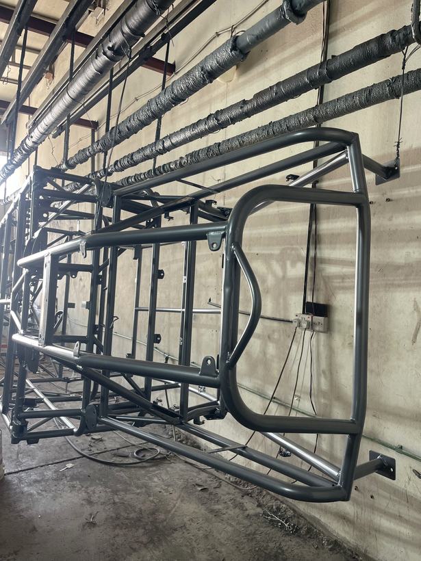 Powder coated steel & aluminium — Iqra Powder Coating, Mussafah Abu Dhabi