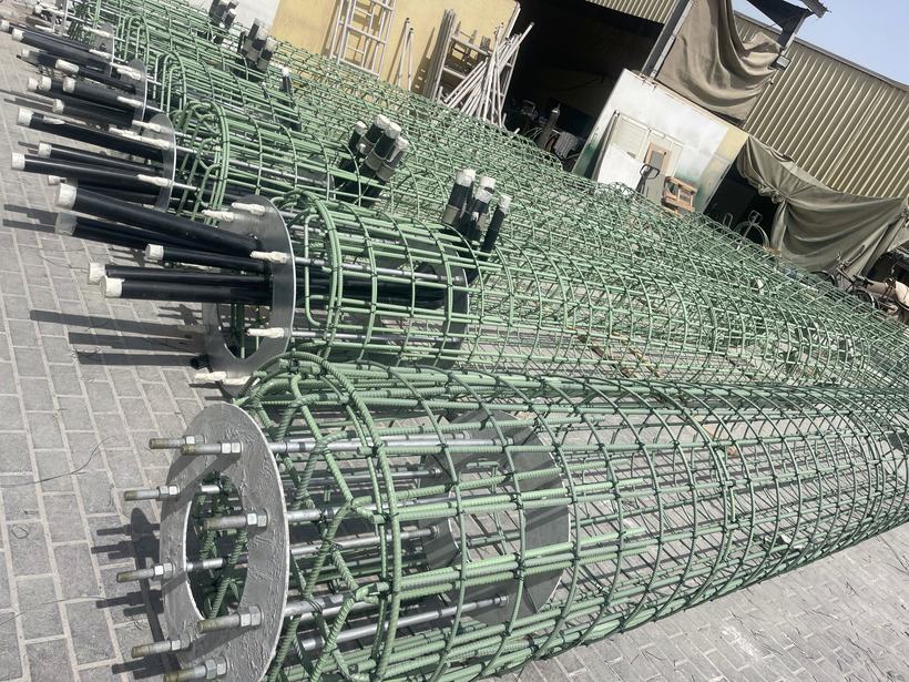 Powder coated steel & aluminium — Iqra Powder Coating, Mussafah Abu Dhabi